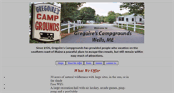 Desktop Screenshot of mainecoastcamping.com